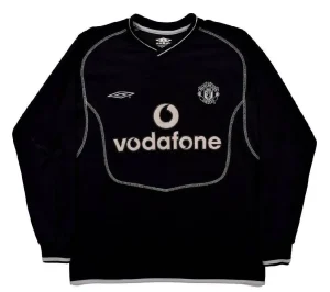Manchester United 2000/02 Goalkeeper Long Sleeves Retro Jersey