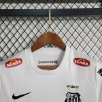 Santos 2011/12 Home Kids Retro Jersey And Shorts - Image 4