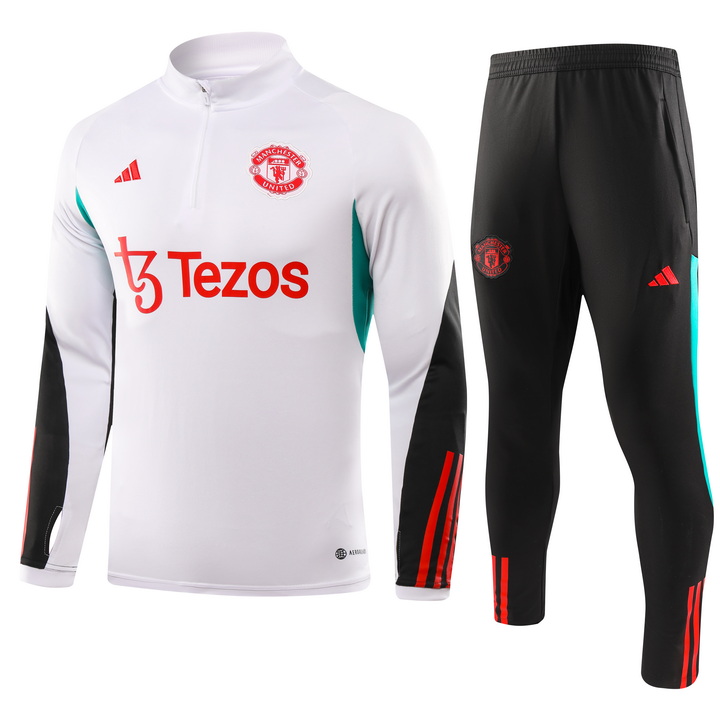 Manchester United 2023/24 Half-Zip Adult Sweater+Pant 902