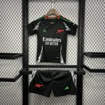 Arsenal 2024/25 Away Kids Kit