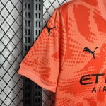 Manchester City 2024/25 Jersey Orange Color - Image 6