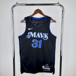 Dallas Mavericks 2024/25 City Edition Dark Blue Color THOMPSON#31