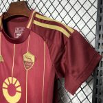 AS Roma 2024/25 Home Kids Kit - Image 4