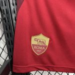 AS Roma 2024/25 Home Shorts - Image 4