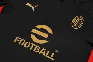 AC Milan 2024/25 Half-Zip Adult Sweater+Pant 14001 - Image 4