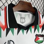 CD Palestino 2024/25 Hypepeace Joint Edition White Retro Jersey - Image 7