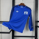 Manchester United 2024/25 Joint Edition Blue Long Sleeves Retro Jersey