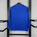 Manchester United 2024/25 Joint Edition Blue Long Sleeves Retro Jersey - Image 2
