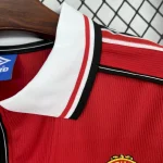 Manchester United 1998/99 Home Long Sleeves Retro Jersey - Image 6