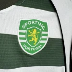 Sporting CP 2001/03 Home Long Sleeves Retro Jersey - Image 7
