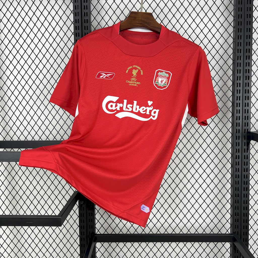 Liverpool 2005 Home Retro Jersey