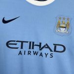 Manchester City 2013/14 Home Retro Jersey - Image 4