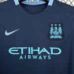 Manchester City 2015/16 Away Retro Jersey - Image 5
