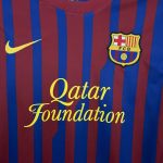 Barcelona 2011/12 Home Long Sleeves Retro Jersey - Image 4