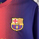 Barcelona 2012/13 Home Long Sleeves Retro Jersey - Image 7