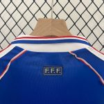 France 1998 Home Kids Retro Jersey And Shorts - Image 9