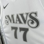 Dallas Mavericks 2024/25 City Edition White Color DOMCIC#77 - Image 8