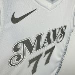 Dallas Mavericks 2024/25 City Edition White Color DOMCIC#77 - Image 7