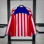 Atletico Madrid 2004/05 Home Long Sleeve Retro Jersey - Image 2