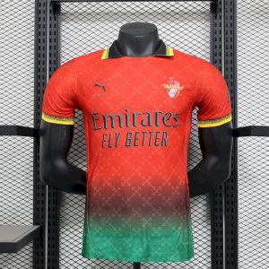 AC Milan 2025/26 Co-Branded Red Edition Jersey  Player Version