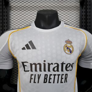 Real Madrid 2025/26 Home Jersey Player Version - Image 4