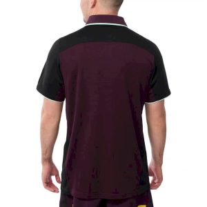 Brisbane Broncos 2025 Mens Maroon Training Jersey - Image 2