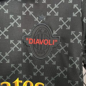 AC Milan 2025/26 Co-Branded Black Edition Kids Kit - Image 10