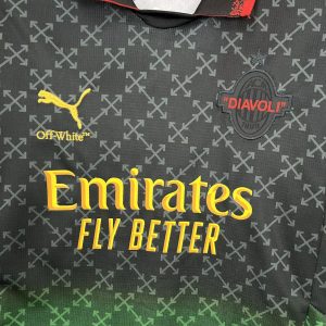 AC Milan 2025/26 Co-Branded Black Edition Kids Kit - Image 9