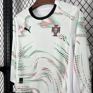 Portugal 2025/26 Away Long Sleeves Kids Kit - Image 4