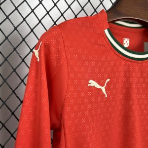 Portugal 2025/26 Home Long Sleeves Kids Kit - Image 6