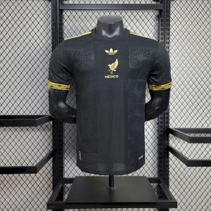 Mexico 2025/26 Gold- Black Jersey Player Version