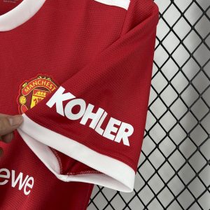 Manchester United 2021/22 Home Retro Jersey - Image 4