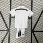 Real Madrid 2014/15 Home Kids Retro Jersey And Shorts - Image 2