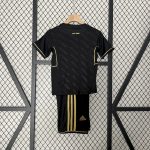 Real Madrid 2011/12 Away Kids Retro Jersey And Shorts - Image 2