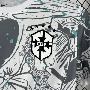 Brazil 2025/26 White Parrot Edition Jersey - Image 4