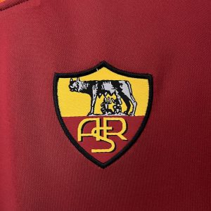 AS Roma 1998/99 Home Retro Jersey - Image 5