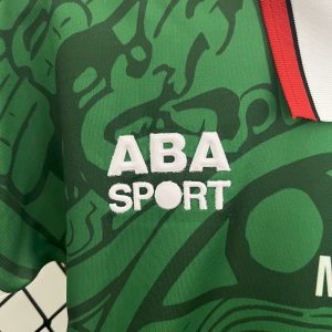 Mexico 1998 Home Kids Retro Jersey And Shorts - Image 3