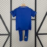 Chelsea 2012/13 Home Kids Retro Jersey And Shorts - Image 2