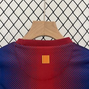 Barcelona 2012/13 Home Kids Retro Jersey And Shorts - Image 3