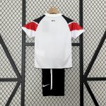 Manchester United 2010/11 Away Kids Retro Jersey And Shorts - Image 2