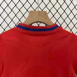 Spain 2010 home kids retro Jersey and shorts - Image 6