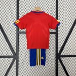 Spain 2010 home kids retro Jersey and shorts - Image 2
