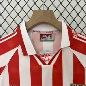 Athletic Bilbao 1995/97 Home Kids Retro Jersey And Shorts - Image 3