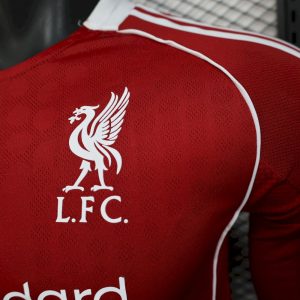 Liverpool 2025/26 Home Long Sleeves Jersey Player Version - Image 7