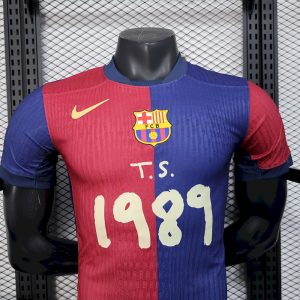 Barcelona 2024/25 Home Jersey Player Version - Image 3