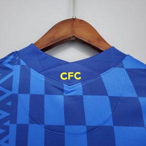 Chelsea 2021/22 Home Retro Jersey - Image 5