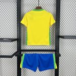 Brazil 2025/26 Home Kids Kit - Image 2