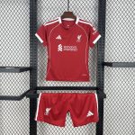 Liverpool 2025/26 Home Kids Kit