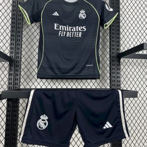 Real Madrid 2025/26 Away Kids Kit - Image 3
