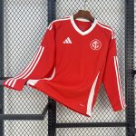 S.C Internacional 2025/26 Home Long Sleeves Jersey